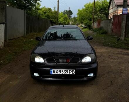 Чорний Деу Ланос, об'ємом двигуна 1.5 л та пробігом 188 тис. км за 2700 $, фото 1 на Automoto.ua