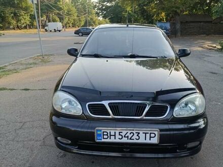 Дэу Ланос 2008 в Николаеве на Automoto.ua Черный Дэу Ланос, объемом двигателя 1.5 л и пробегом 160 тыс. км за 3200 $, фото 1 на Automoto.ua