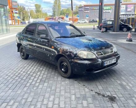 Чорний Деу Ланос, об'ємом двигуна 1.5 л та пробігом 225 тис. км за 1350 $, фото 1 на Automoto.ua