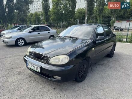 Черный Дэу Ланос, объемом двигателя 1.5 л и пробегом 274 тыс. км за 2250 $, фото 1 на Automoto.ua