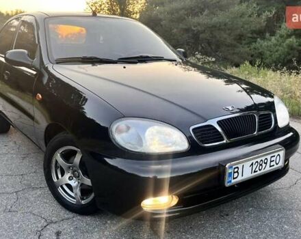 Чорний Деу Ланос, об'ємом двигуна 1.5 л та пробігом 161 тис. км за 3150 $, фото 1 на Automoto.ua