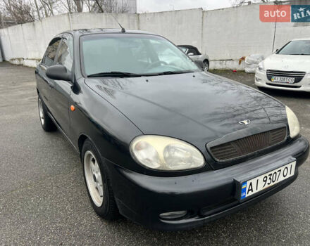 Чорний Деу Ланос, об'ємом двигуна 1.5 л та пробігом 220 тис. км за 2500 $, фото 1 на Automoto.ua