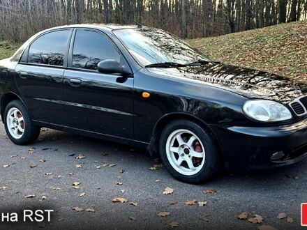 Чорний Деу Ланос, об'ємом двигуна 1.5 л та пробігом 153 тис. км за 2550 $, фото 1 на Automoto.ua