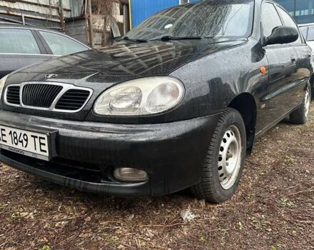 Чорний Деу Ланос, об'ємом двигуна 1.5 л та пробігом 168 тис. км за 3000 $, фото 1 на Automoto.ua