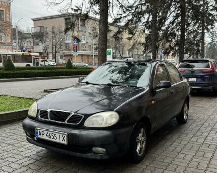 Чорний Деу Ланос, об'ємом двигуна 1.5 л та пробігом 210 тис. км за 1550 $, фото 1 на Automoto.ua