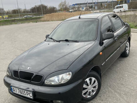 Дэу Ланос 2008 в Белой Церкве на Automoto.ua Черный Дэу Ланос, объемом двигателя 1.39 л и пробегом 188 тыс. км за 2600 $, фото 1 на Automoto.ua