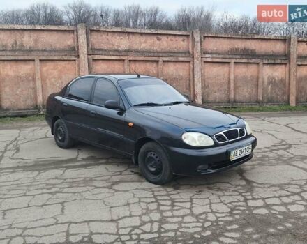 Черный Дэу Ланос, объемом двигателя 1.5 л и пробегом 216 тыс. км за 2699 $, фото 1 на Automoto.ua