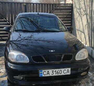 Деу Ланос 2008 у Звенигородка на Automoto.ua Чорний Деу Ланос, об'ємом двигуна 1.5 л та пробігом 242 тис. км за 2000 $, фото 1 на Automoto.ua