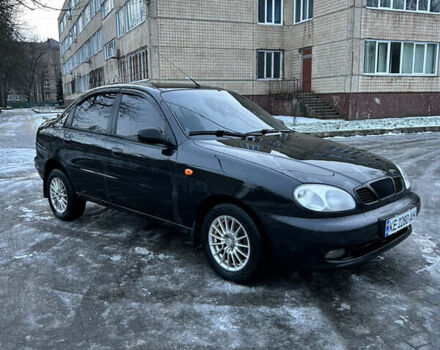 Чорний Деу Ланос, об'ємом двигуна 1.5 л та пробігом 183 тис. км за 2950 $, фото 1 на Automoto.ua