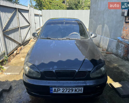 Черный Дэу Ланос, объемом двигателя 1.5 л и пробегом 235 тыс. км за 1700 $, фото 1 на Automoto.ua