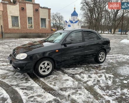 Чорний Деу Ланос, об'ємом двигуна 1.5 л та пробігом 225 тис. км за 2800 $, фото 1 на Automoto.ua