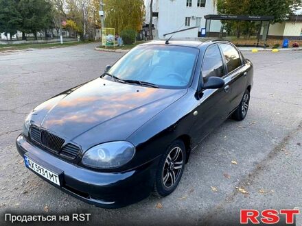 Черный Дэу Ланос, объемом двигателя 1.5 л и пробегом 0 тыс. км за 2150 $, фото 1 на Automoto.ua