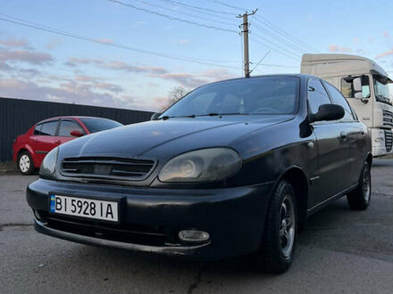 Дэу Ланос 2008 в Полтаве на Automoto.ua Черный Дэу Ланос, объемом двигателя 1.5 л и пробегом 319 тыс. км за 2400 $, фото 1 на Automoto.ua
