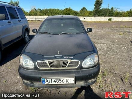 Черный Дэу Ланос, объемом двигателя 1.5 л и пробегом 516 тыс. км за 1770 $, фото 1 на Automoto.ua