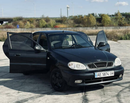 Чорний Деу Ланос, об'ємом двигуна 1.5 л та пробігом 150 тис. км за 2150 $, фото 1 на Automoto.ua