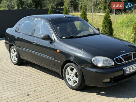 Дэу Ланос 2008 в Черновцах на Automoto.ua Черный Дэу Ланос, объемом двигателя 1.5 л и пробегом 168 тыс. км за 2250 $, фото 1 на Automoto.ua