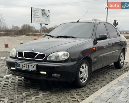 Чорний Деу Ланос, об'ємом двигуна 1.6 л та пробігом 40 тис. км за 3900 $, фото 1 на Automoto.ua