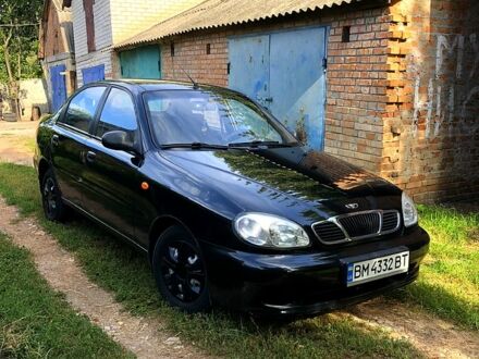 Чорний Деу Ланос, об'ємом двигуна 1.5 л та пробігом 162 тис. км за 2800 $, фото 1 на Automoto.ua