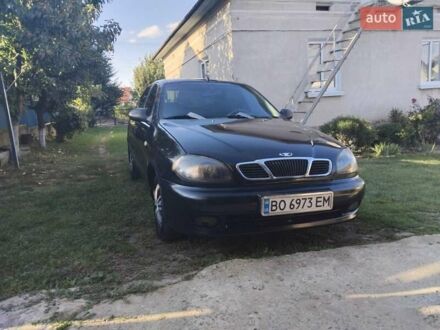 Дэу Ланос 2008 в Черткове на Automoto.ua Черный Дэу Ланос, объемом двигателя 1.5 л и пробегом 270 тыс. км за 2100 $, фото 1 на Automoto.ua