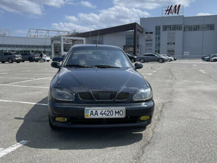 Деу Ланос 2008 у Києві на Automoto.ua Чорний Деу Ланос, об'ємом двигуна 1.6 л та пробігом 158 тис. км за 1999 $, фото 1 на Automoto.ua