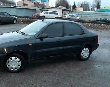 Чорний Деу Ланос, об'ємом двигуна 1.5 л та пробігом 450 тис. км за 1750 $, фото 1 на Automoto.ua