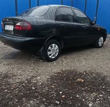 Чорний Деу Ланос, об'ємом двигуна 1.5 л та пробігом 190 тис. км за 2500 $, фото 1 на Automoto.ua