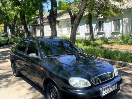 Дэу Ланос 2008 в Николаеве на Automoto.ua Черный Дэу Ланос, объемом двигателя 1.5 л и пробегом 0 тыс. км за 1300 $, фото 1 на Automoto.ua