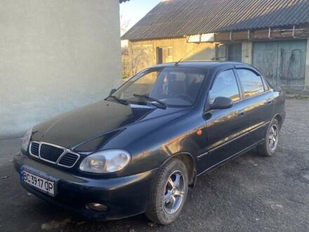 Деу Ланос 2008 у Жидачів на Automoto.ua Чорний Деу Ланос, об'ємом двигуна 1.5 л та пробігом 204 тис. км за 2350 $, фото 1 на Automoto.ua
