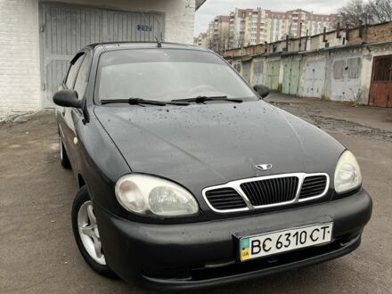 Чорний Деу Ланос, об'ємом двигуна 1.4 л та пробігом 108 тис. км за 2500 $, фото 1 на Automoto.ua