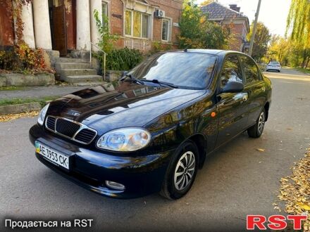 Дэу Ланос 2008 в Кривом Роге на Automoto.ua Черный Дэу Ланос, объемом двигателя 1.5 л и пробегом 105 тыс. км за 2700 $, фото 1 на Automoto.ua