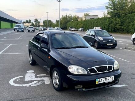 Дэу Ланос 2008 в Киеве на Automoto.ua Черный Дэу Ланос, объемом двигателя 1.5 л и пробегом 170 тыс. км за 2500 $, фото 1 на Automoto.ua