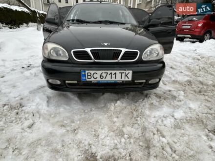 Чорний Деу Ланос, об'ємом двигуна 1.6 л та пробігом 40 тис. км за 4500 $, фото 1 на Automoto.ua