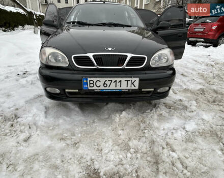 Чорний Деу Ланос, об'ємом двигуна 1.6 л та пробігом 40 тис. км за 4500 $, фото 1 на Automoto.ua