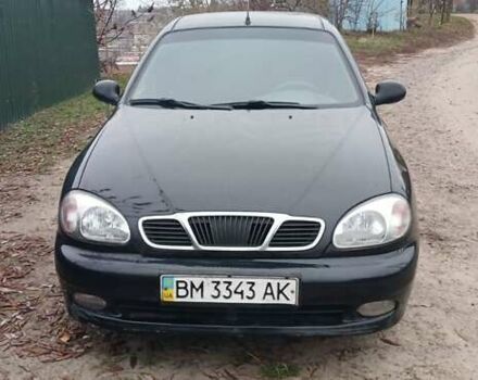 Чорний Деу Ланос, об'ємом двигуна 1.4 л та пробігом 180 тис. км за 1600 $, фото 1 на Automoto.ua