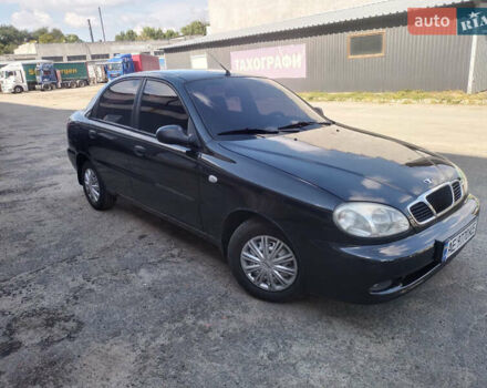 Чорний Деу Ланос, об'ємом двигуна 1.5 л та пробігом 170 тис. км за 3000 $, фото 1 на Automoto.ua