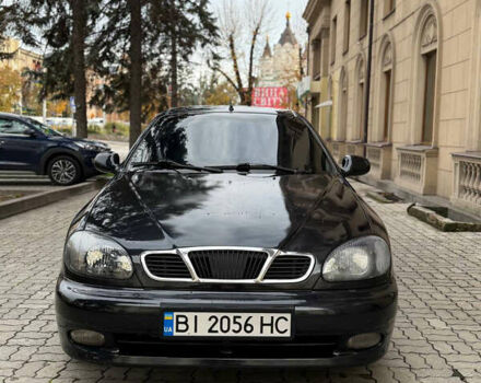 Чорний Деу Ланос, об'ємом двигуна 1.6 л та пробігом 180 тис. км за 2650 $, фото 1 на Automoto.ua