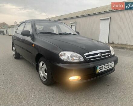 Черный Дэу Ланос, объемом двигателя 1.5 л и пробегом 96 тыс. км за 2750 $, фото 1 на Automoto.ua