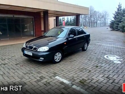 Чорний Деу Ланос, об'ємом двигуна 1.5 л та пробігом 170 тис. км за 2500 $, фото 1 на Automoto.ua