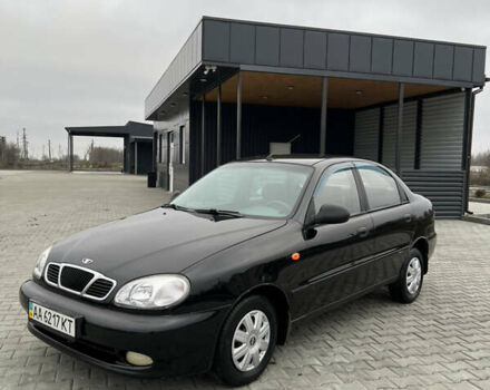 Чорний Деу Ланос, об'ємом двигуна 1.5 л та пробігом 158 тис. км за 2900 $, фото 1 на Automoto.ua