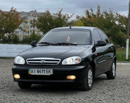 Чорний Деу Ланос, об'ємом двигуна 1.5 л та пробігом 74 тис. км за 3950 $, фото 1 на Automoto.ua