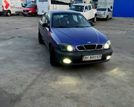 Фиолетовый Дэу Ланос, объемом двигателя 1.5 л и пробегом 220 тыс. км за 1300 $, фото 1 на Automoto.ua