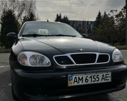 Коричневый Дэу Ланос, объемом двигателя 1.5 л и пробегом 195 тыс. км за 2350 $, фото 2 на Automoto.ua