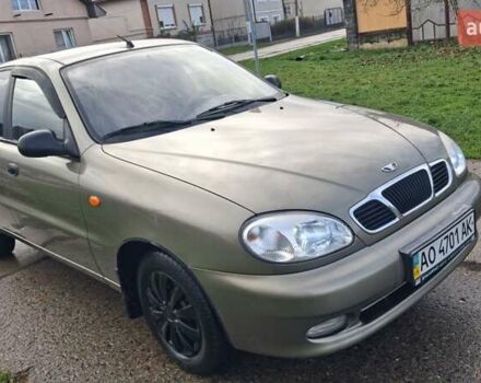 Коричневый Дэу Ланос, объемом двигателя 1.4 л и пробегом 150 тыс. км за 1750 $, фото 1 на Automoto.ua