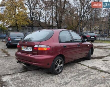 Красный Дэу Ланос, объемом двигателя 1.5 л и пробегом 160 тыс. км за 2750 $, фото 2 на Automoto.ua