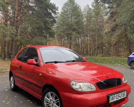 Красный Дэу Ланос, объемом двигателя 1.6 л и пробегом 235 тыс. км за 2350 $, фото 1 на Automoto.ua