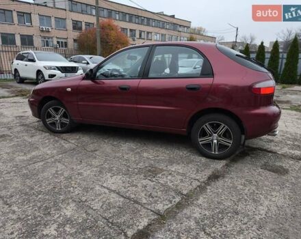 Красный Дэу Ланос, объемом двигателя 1.5 л и пробегом 160 тыс. км за 2750 $, фото 3 на Automoto.ua