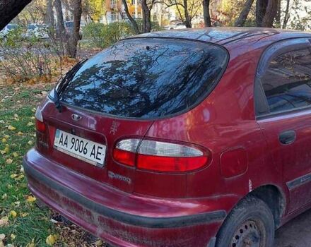 Красный Дэу Ланос, объемом двигателя 1.5 л и пробегом 139 тыс. км за 2400 $, фото 1 на Automoto.ua