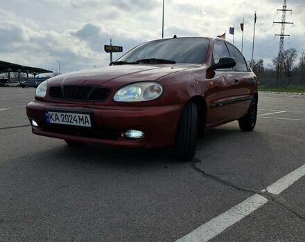 Червоний Деу Ланос, об'ємом двигуна 1.5 л та пробігом 400 тис. км за 2600 $, фото 1 на Automoto.ua