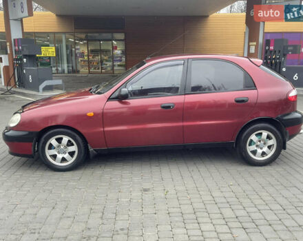 Красный Дэу Ланос, объемом двигателя 1.5 л и пробегом 194 тыс. км за 2300 $, фото 7 на Automoto.ua