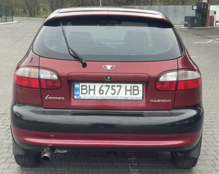 Красный Дэу Ланос, объемом двигателя 1.5 л и пробегом 194 тыс. км за 2300 $, фото 5 на Automoto.ua